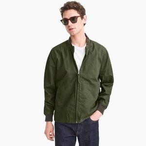 J. Crew Everyday bomber jacket — Size L
